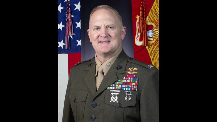 MCAS Beaufort’s incoming commander, Col Mark Bortnem
